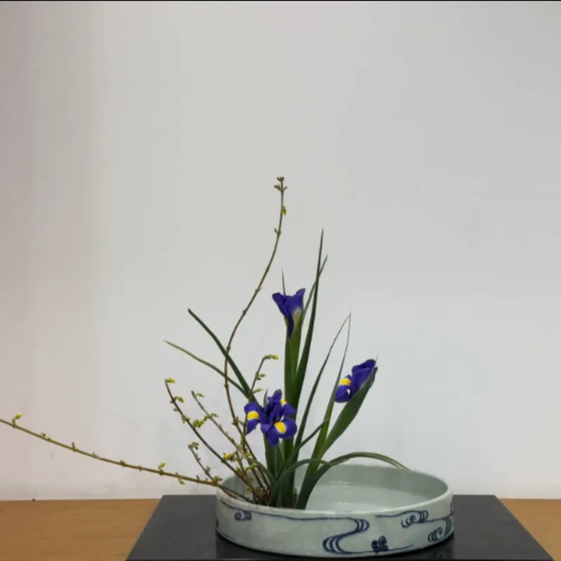 Moribana, slanting